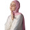 Φουλάρι Jersey Hijab για γυναίκες, μακρύ μαλακό μουσουλμανικό τουρμπάνι, περιτύλιγμα 1