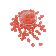 Ciottoli per acquario fosforescenti, 1,3 cm, arancioni