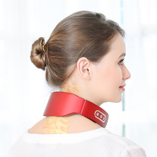 Nakkemassager USB genopladelig med 6 tilstande 9 niveauer 42C