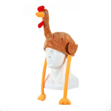 Thanksgiving Decoration, Thanksgiving Turkey Hat Super Soft Stretchy Fabric Fun Holiday Party Costume Accessory
