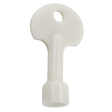 Trash Can Key Outdoor Fruit Peels Trash Can Door Lock Key Plastic Triangular Lock Tongue Turning Key Easy to Use