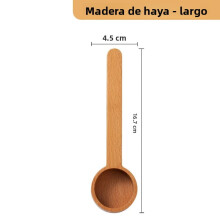 Ensemble de cuillères doseuses en bois pour la cuisine, ustensiles de mesure pour le sucre, les épices et le café, cuillères à thé pour