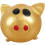 Παιχνίδια για το άγχος Gold Pig – Χαριτωμένες ελαστικές μπάλες Fidget, ανακούφιση από 1