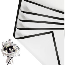 20 feuilles de papier d'emballage imperméable pour bouquets, cadeaux et loisirs créatifs – Compatible avec les fournitures de fleuriste