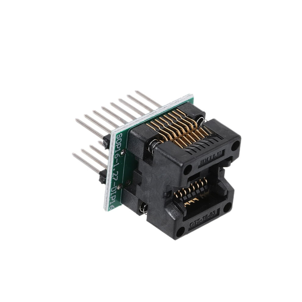 Sop16 To Dip16 Ic Programming Adapter Socket For Chip Burning 9422877928361