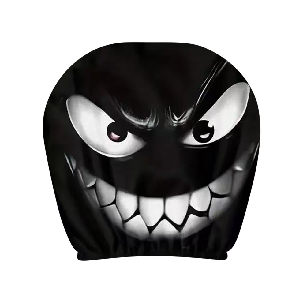 Funny Car Print Headrest Cover With Stretchy Mesh Material For Universal Fit And Decorative Use 9065194287355