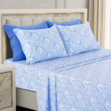LUX Décor Paisley Cal King -lakanasetti, 6 kpl mikrokuitua