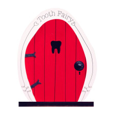 Decoração de Porta de Conto de Fadas (Tipo Plano), Enfeites de Porta de Contos de Fadas, Árvore Anã de Madeira com Fadas