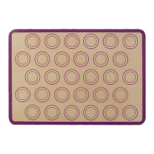 Tapis de cuisson en silicone 42 x 29,5 cm, antiadhésif et résistant à la chaleur