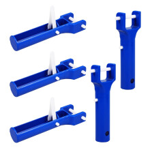 Lot de 5 connecteurs de rechange en forme de V pour poignée d'aspirateur de piscine, pour le nettoyage de piscines domestiques