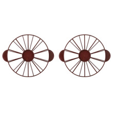 Marqueur de portion de gâteau rond 10 pouces 10/12 parts