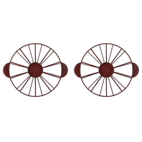 Marqueur de portion de gâteau rond 10 pouces 10/12 parts