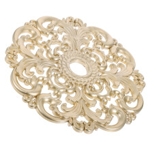 Decorative Plastic Ceiling Medallion European Gypsum Style Ceiling Medallion for Ceiling Light Fixtures Home Lighting Decoration
