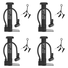 4 Pcs Mini Bike Pump Set – Portable High-Pressure Handheld Air Pump for E-Bikes, Compatible with All Valves & Balls