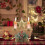 Christmas Golden Iron Double Candlestick 2 pcs 1