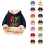 Multicolor Ice Print Hoodie for Kids 1 Pack 1