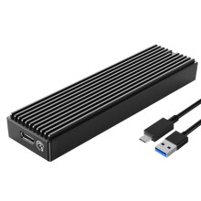 Kannettava kiintolevykotelo 5 Gbps:n tiedonsiirtoon