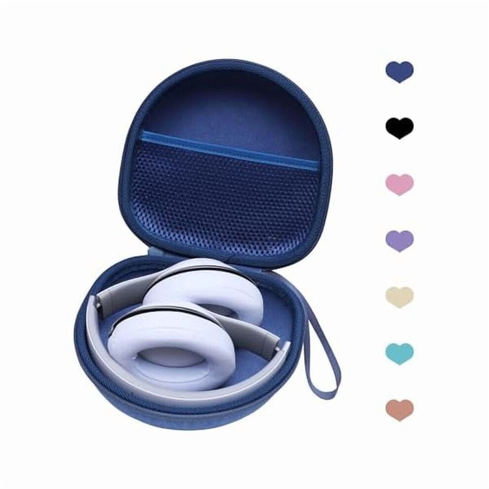 Headphone Case Compatible With Beribes/Tozo/Kvidio/Compatible With Beats/Soundcore Compatible With Anker Noise Cancelling Over-Ear Headphones, Blue 9422877443000