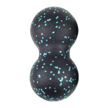Peanut Massage Ball Double Lacrosse Balls for Myofascial Release, - Blue