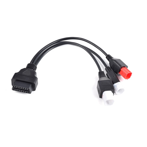 OBD-II Y Splitter Cable for Diagnostic Tool 3 4 6 Pin