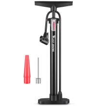 WEST BIKING Floor Pump with Gauge, 160 PSI, Presta & Schrader Valves, Compatible with Road Bike, MTB, Sports Balls