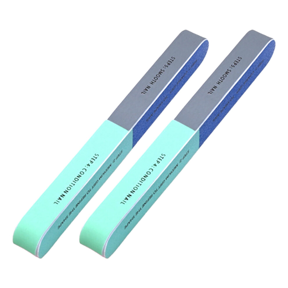 Nail File Set Multicolor Grits with Sandpaper