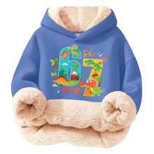 Sweat à capuche imprimé coloré pour enfants – Pull en polaire douce et légère pour garçons, vêtement décontracté et confortable pour
