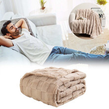 Soft Thick Facecloth Blankets – Oversized, Cotton Blend, Gentle Comfort & Warmth for Beds, Sofas, Home or Travel