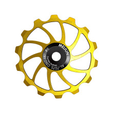 Lightweight Wear-Resistant Ceramic Rear Derailleur Pulley Wheel (14T/15T/16T) for Bikes – Compatible with Shimano/SRAM