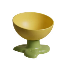 Cat Bowls Cats Food Bowl Large Capacity Pet Food Bowl Cute Drinking Bowl For Cats To Protects The Neck