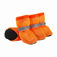 Chaussures pour petits chiens, orange, taille M, antidérapantes et respirantes.