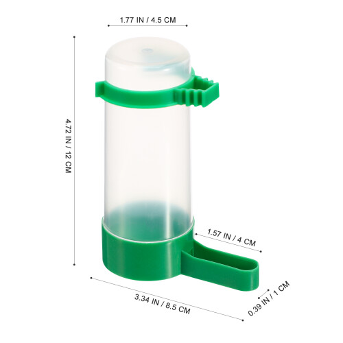 bevitatoio per uccelli grande con abbeveratore automatico, 5 pezzi 1