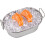 contenitore robusto forma botte per frutti di mare argento 1 pz 3