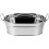 contenitore robusto forma botte per frutti di mare argento 1 pz 4