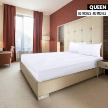 Draps-housses Queen - Lot de 6 - Microfibre douce brossée - Poches profondes - Résistants au rétrécissement et à la décoloration - Entretien