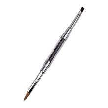 Double Ended Nail Art Brush Acrylic Uv Gel Brush Nail Drawing Painting Pen Yellow