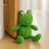 Butée de porte grenouille, en coton rempli de sable, support de sol stable 1