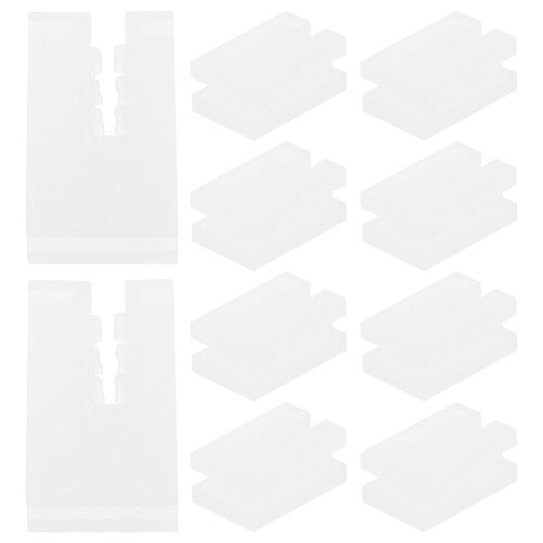 Radiator Sleeve Protective Plastic White 10pcs 2
