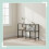 Konsolentisch mit 3 Glasablagen - Modernes Design 1