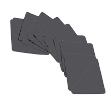 16 pezzi nastro adesivo antiscivolo triangolare impermeabile riutilizzabile nero