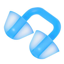 Silicone Nose Plug for Swimming Silicone Swimming Nose Plugs Reusable Waterproof Nose Clip for Diving Surfing Water Sports Comfortable Fit for Adults