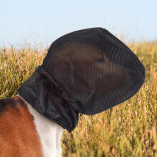 Justerbar andningsbar hundmask i nät för utomhusvandring och camping – Kompatibel med de flesta hundar