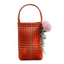 Sacs pour bouquets de fleurs pour la Saint-Valentin, boîtes à compositions florales avec poignée, emballage cadeau pour la Saint-Valentin et les