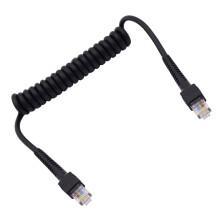Kabel sieciowy RJ45 Ethernet Cat6 Standard 8-żyłowy ze sprężyną spiralną, szybki, do użytku biurowego i domowego