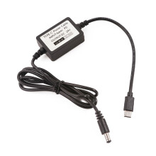 Câble d'alimentation USB Type C vers DC24V PD12V/15V/20V vers DC24V 5,5 x 2,1 mm pour LED