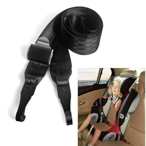 General Latch Interface Strap The Passenger Car Baby Seat Fixing Straps Latch Connector(1 Pack)