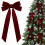 Nœuds de Noël en velours (16 pièces) 1