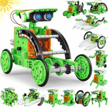 Kit de robot solaire STEM pour enfants de 8 à 12 ans, jouet scientifique éducatif