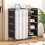 Ελεύθερη θήκη παπουτσιών Plastic4Tier Organizer, φορητή, εξοικονομεί χώρο και 1