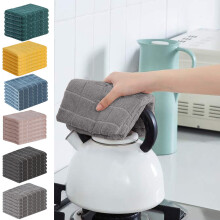 Essuie-mains de cuisine absorbants et épais, lot de 6